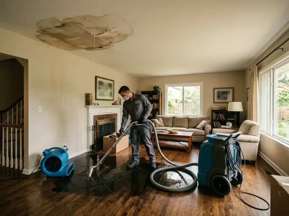 attic-pipe-burst-ceiling-drip-008 — frequently asked questions, Water Damage Restoration & Carpet Care in Dawson, GA